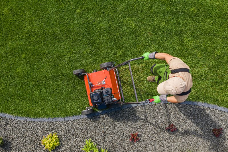 Lawn Mowing Technique